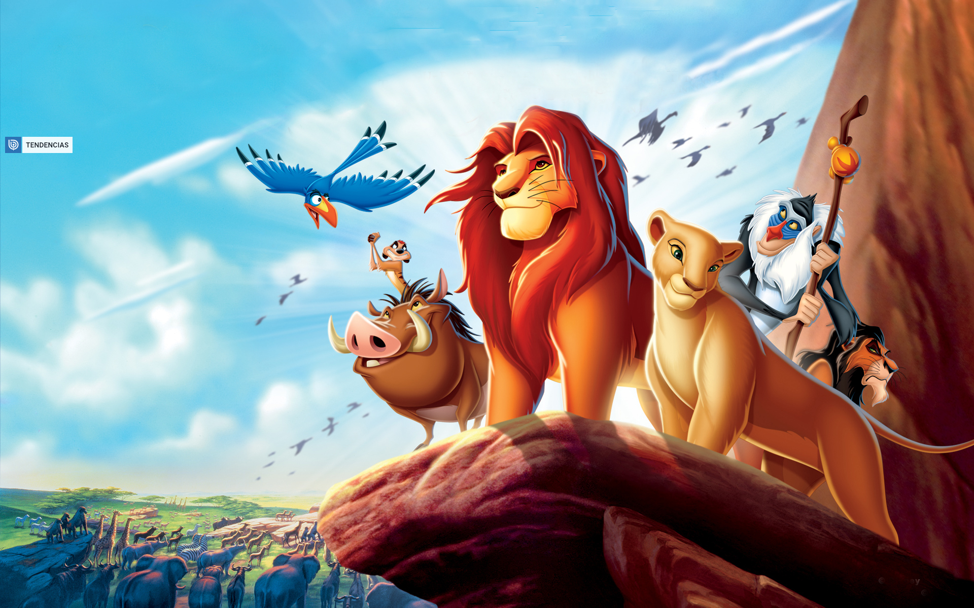 El Rey León, de Disney – Simba (Subtitulado). 