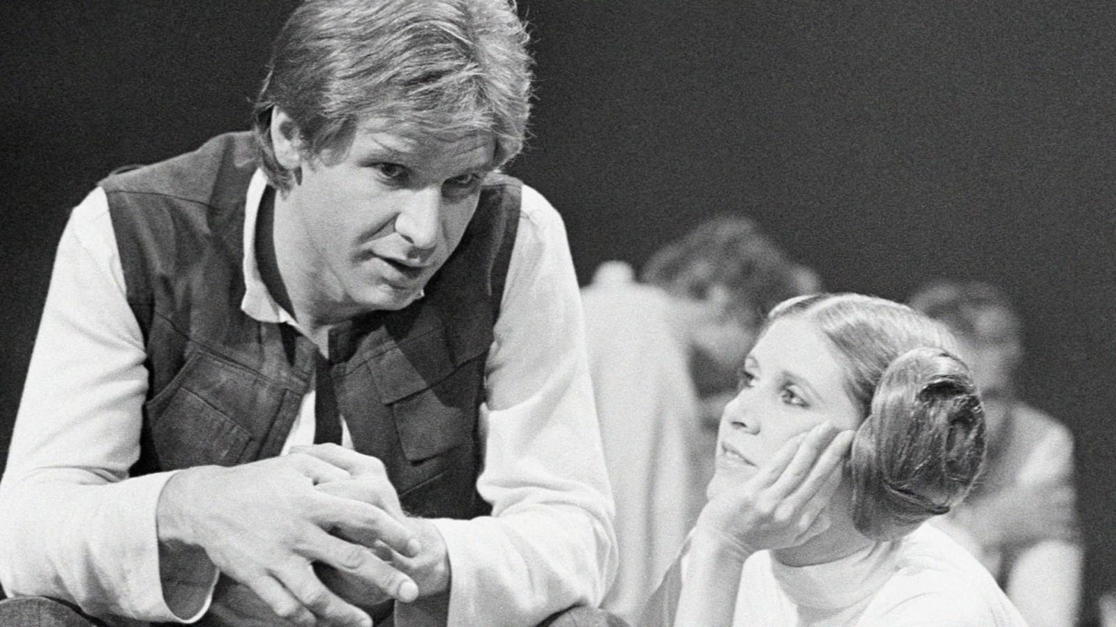 Carrie Fisher tuvo un intenso romance con el entonces casado Harrison Ford en los 