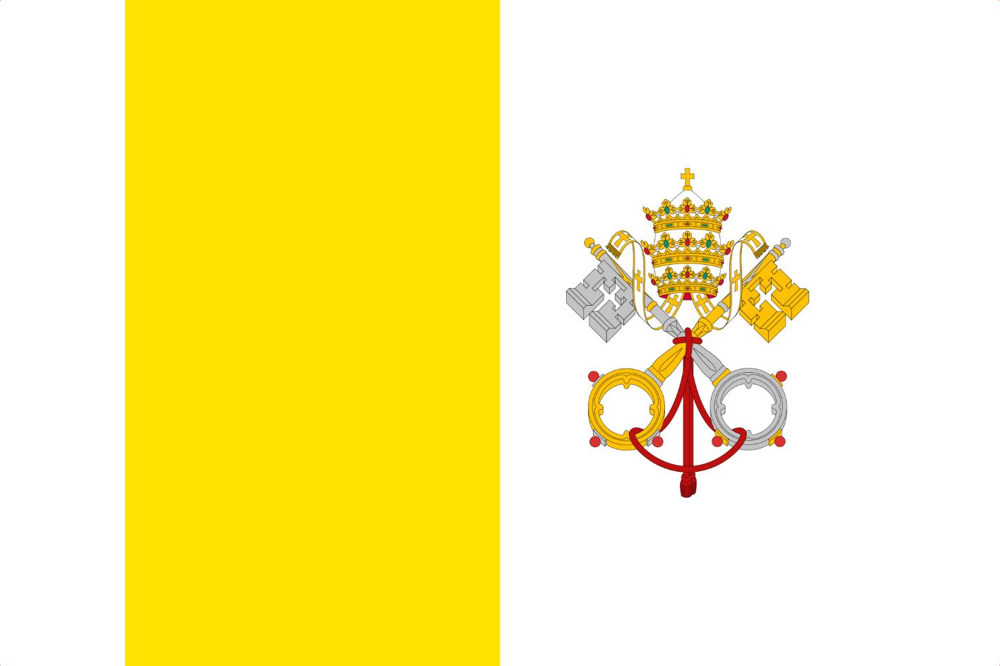 Llaves de Oriente (Éfeso) y Occidente (Lucus Agusti / Compostela) en el Escudo del Vaticano.