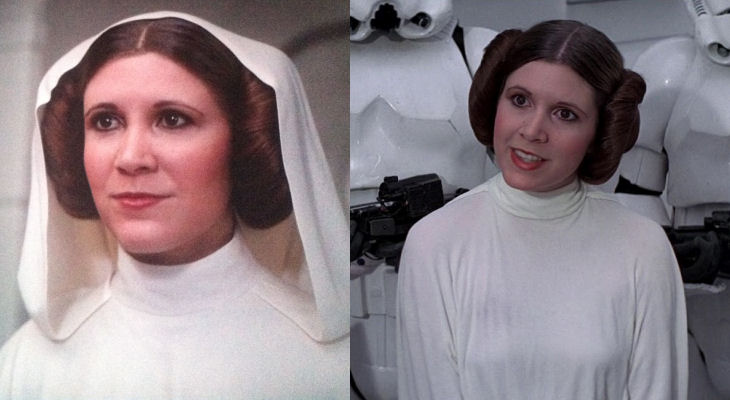 Así lucen la princesa Leia y el revivido Tarkin en "Rogue One: una historia de Star Wars"