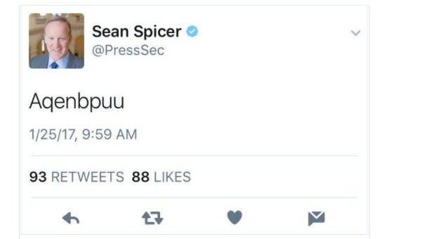 Sean Spicer | Twitter