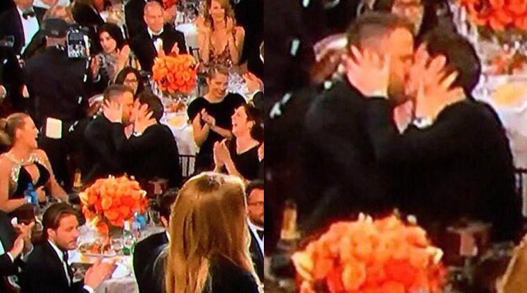 Andrew Garfield contó por qué besó en la boca a Ryan Reynolds en los Globo de Oro