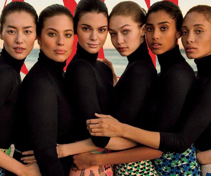 Vogue recibe ola de críticas por photoshopear portada para ocultar a modelo talla grande