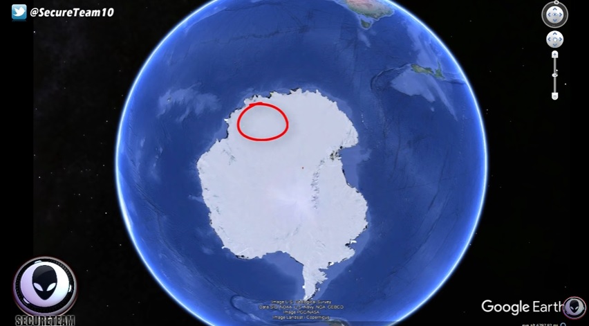 La misteriosa "anomalía" enterrada en la Antártica que enfrenta a caza ovnis y científicos