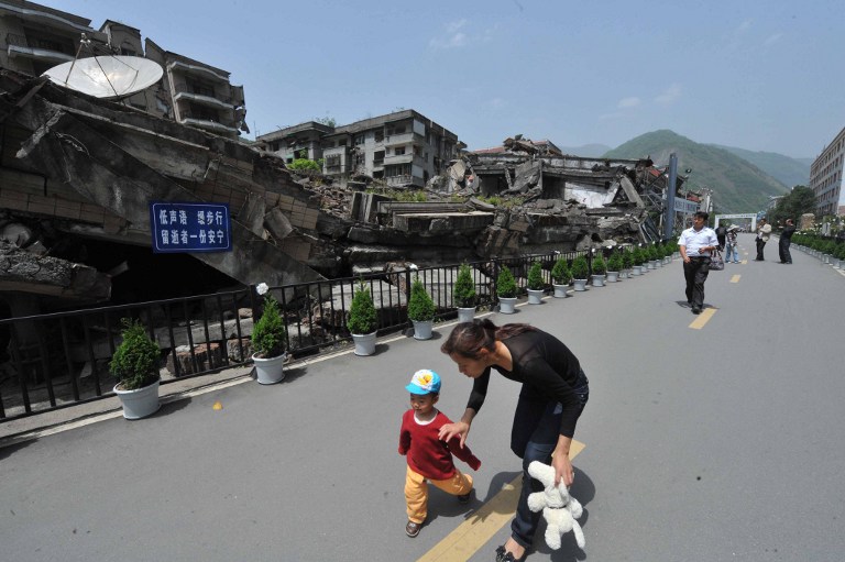 Beichuan en 2013, a 5 años del catastrófico terremoto | STR | AFP