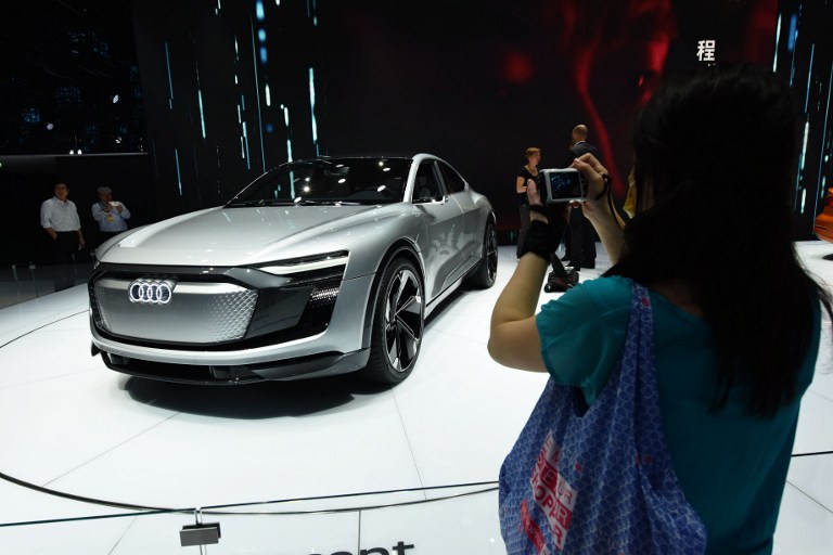 Audi e-tron Sportback Concept | Agence France-Presse