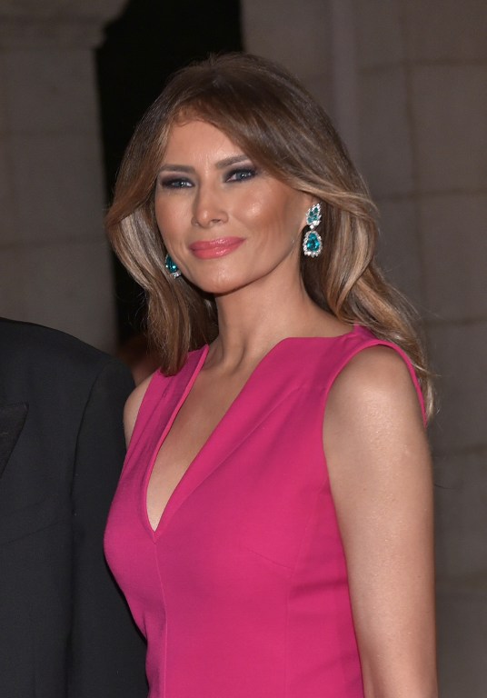 Evidente photoshop en retrato oficial de Melania Trump para la Casa Blanca genera críticas