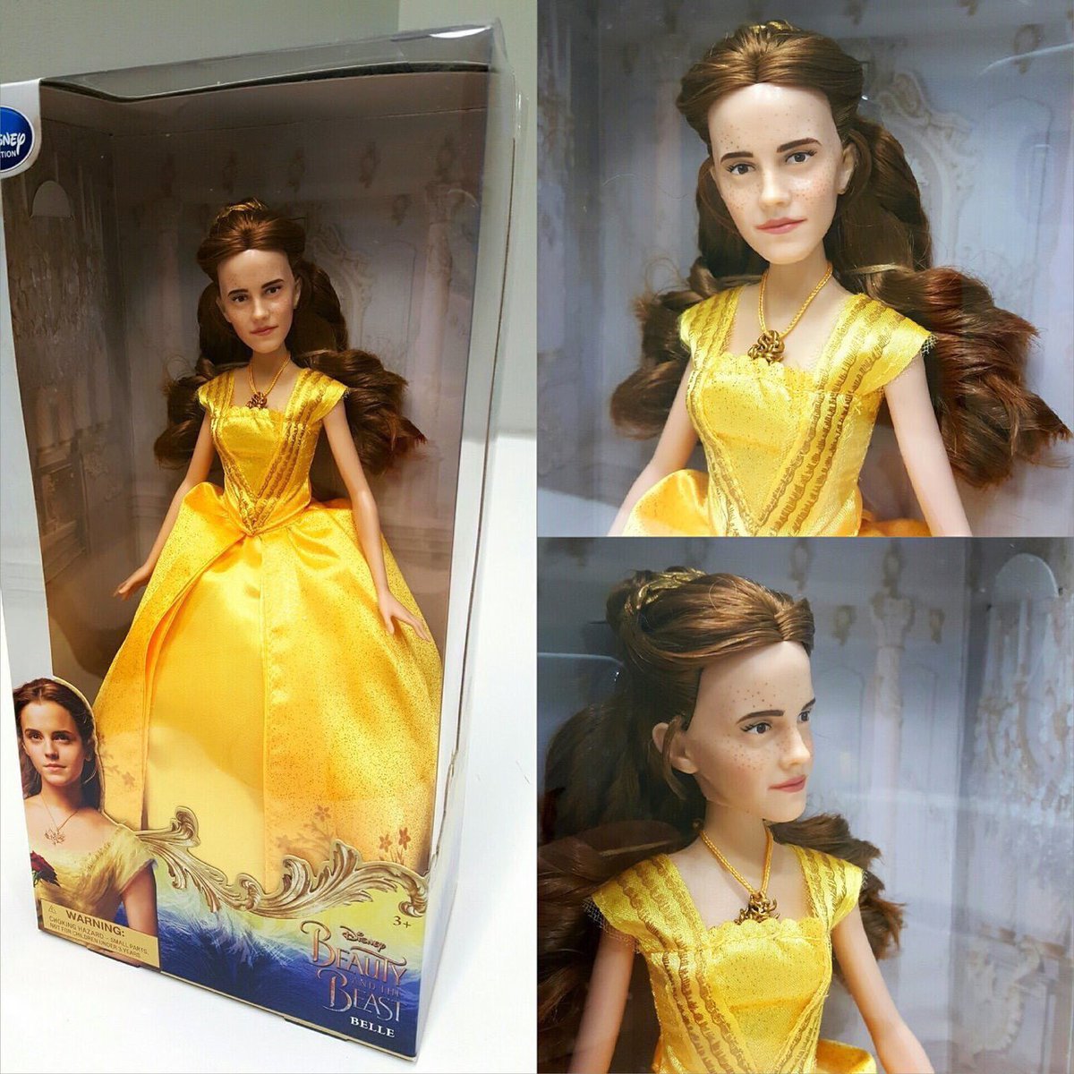 Muñeca de "Disney" inspirada en la Bella de Emma Watson | William Herrington