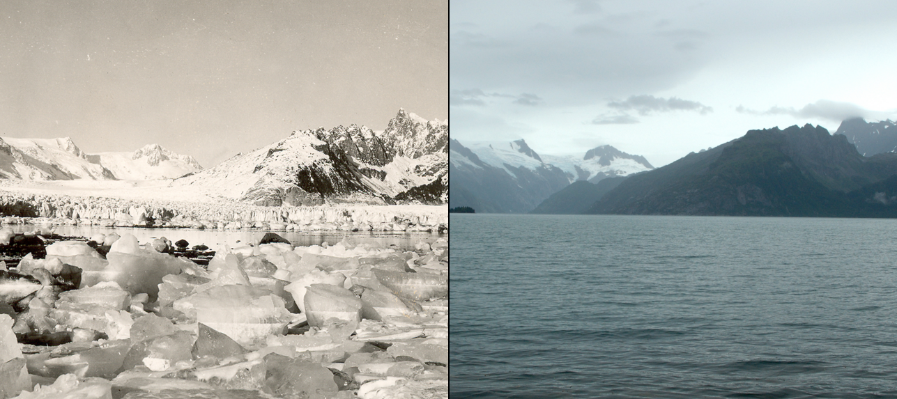 Glaciares del noreste de Alaska: invierno de 1920 al 12 de agosto de 2005 | NASA