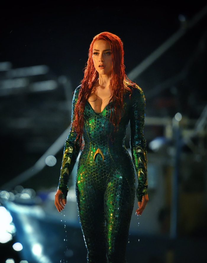 Amber Heard como Mera en "Aquaman"