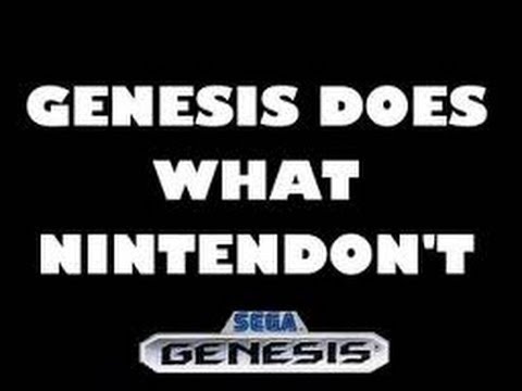 Genesis Does What Nintendon't