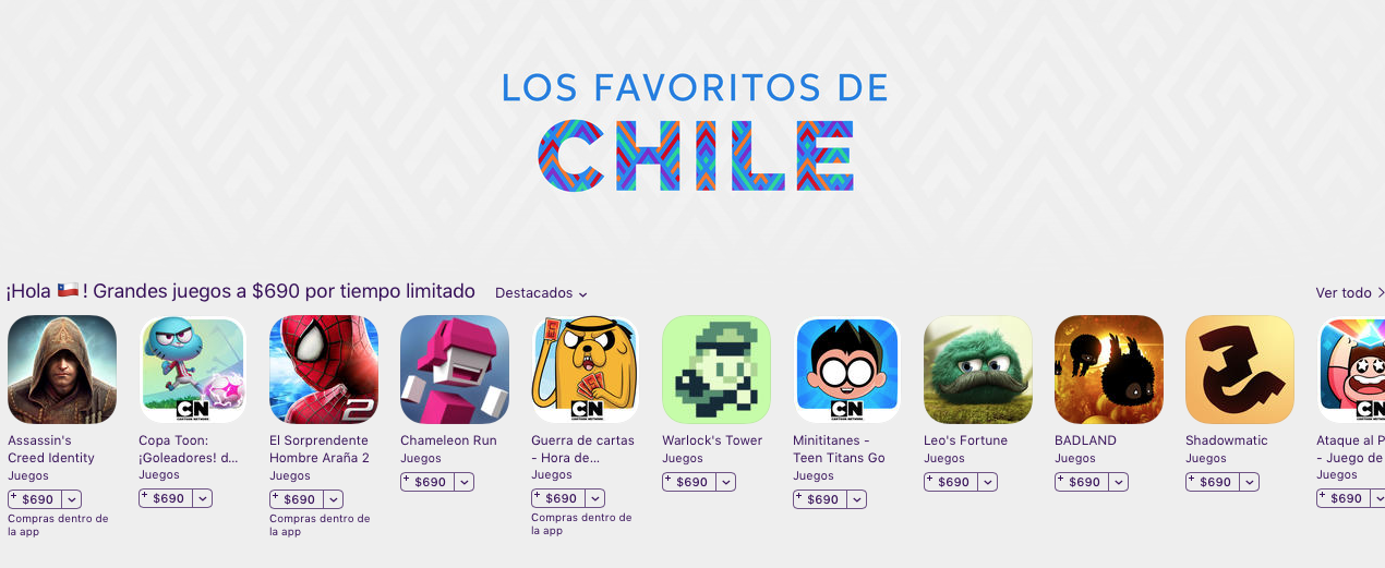 iTunes Chile