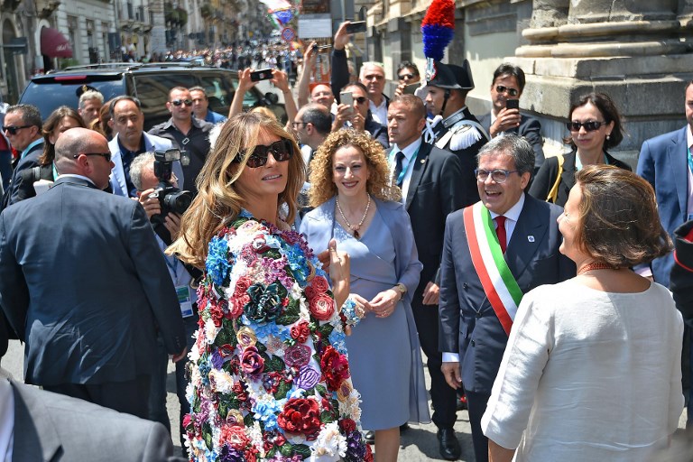 Melania Trump | Giovanni Isolino | AFP