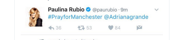 Paulina Rubio | Twitter