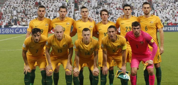 Resultado de imagen para seleccion de futbol de australia a rusia 2018