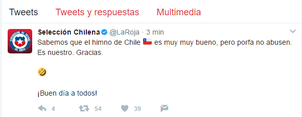 La Roja I Twitter