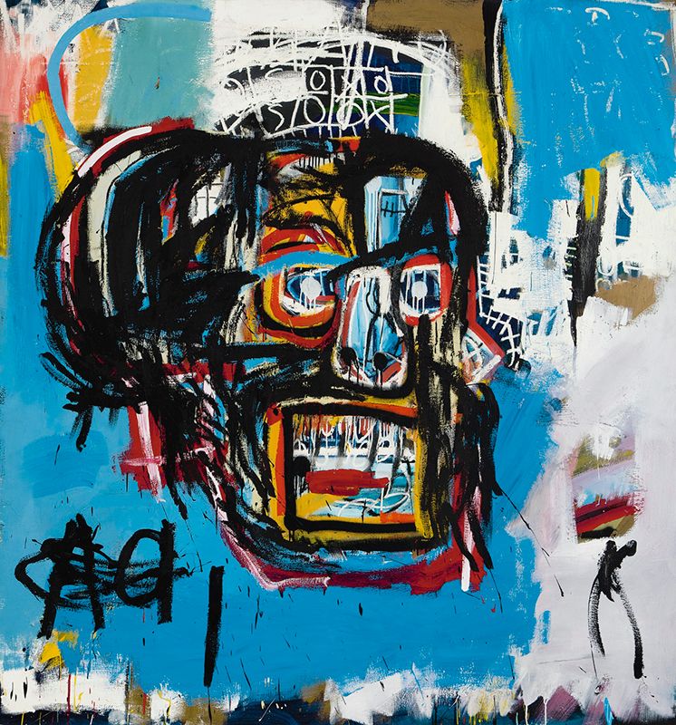 La obra de Basquiat con la que Sotheby's pretende recaudar millones de dólares. 