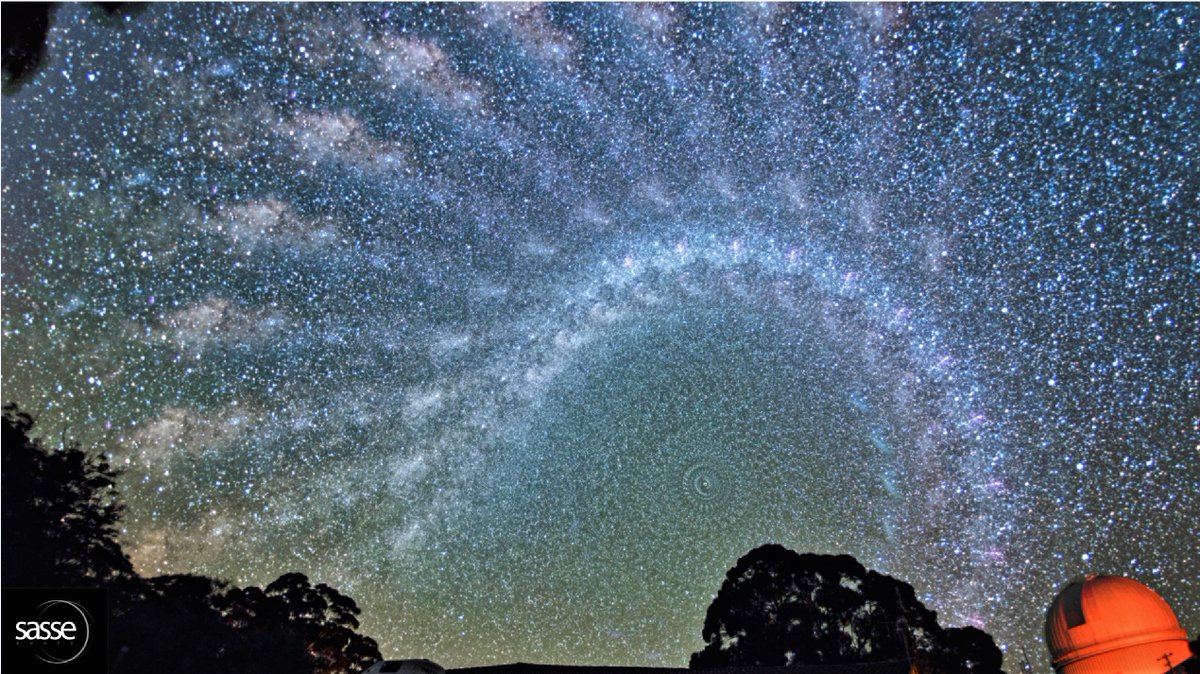 Vía Láctea vista desde Australia | Dr. Christian Sasse | @Sassephoto en Twitter