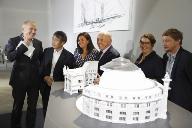 Maqueta que muestra cómo quedará el nuevo museo - PATRICK KOVARIK | AFP
