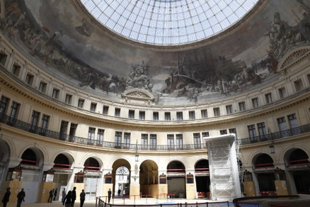 El interior del edificio que será restaurado para ser un museo - PATRICK KOVARIK | AFP
