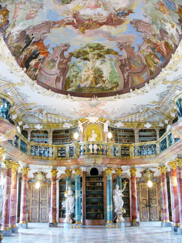 Biblioteca de la Abadía de Wiblingen | Wikimedia