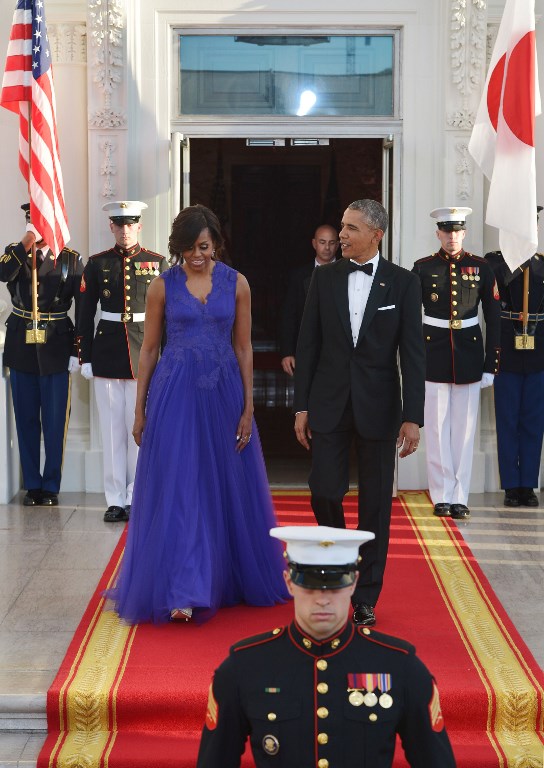 Michelle y Barack Obama en abril de 2015 | Mandel Ngan | AFP