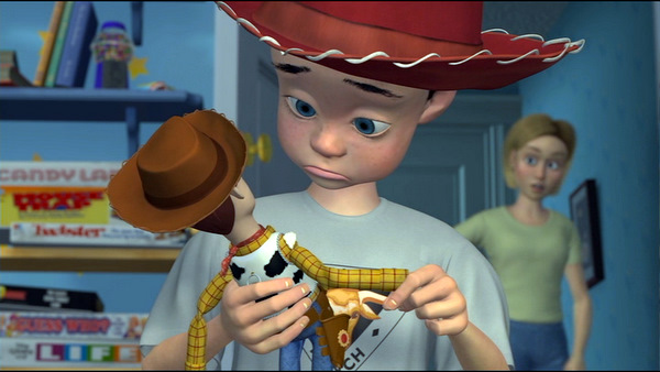 Andy junto a su madre | Toy Story