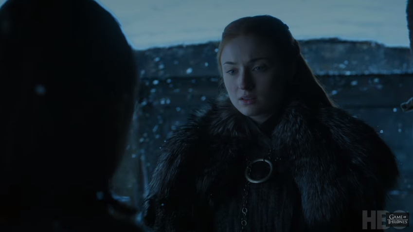 Arya y Sansa en adelanto de Game of Thrones 7x06