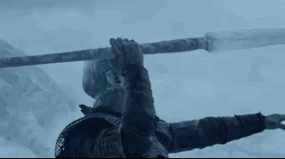 Rey de la Noche mata a Viserion | Game of Thrones 7x06