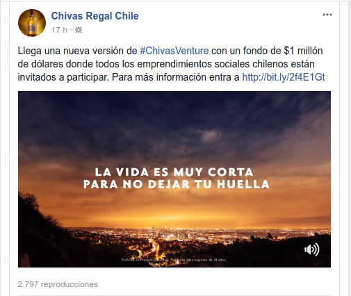 Chivas Regal Chile | Facebook