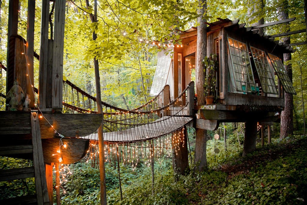 Secluded Intown Treehouse | Airbnb