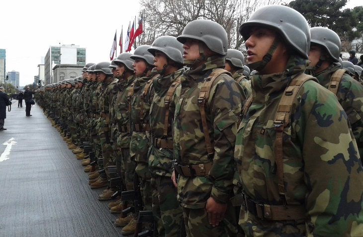 Ejército conmemora en 2013 la Batalla de La Concepción con tradicional juramento a la bandera | Valeska Belmar (RBB)
