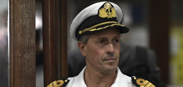 Enrique Balbi, vocero de la Armada argentina | Agence France Presse