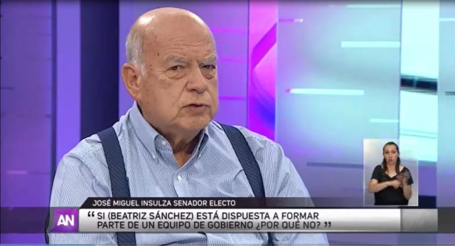 José Miguel Insulza de cara a la segunda vuelta: "No me gustan los votos en contra"