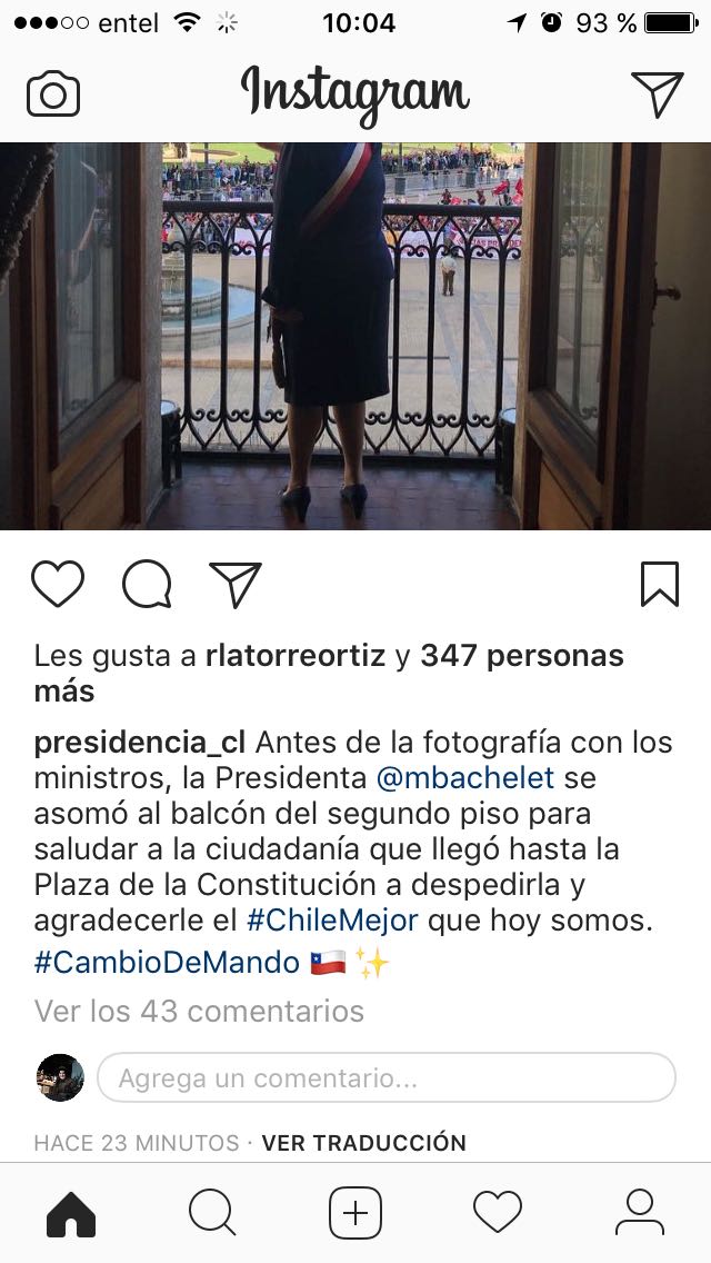 presidencia_cl | Instagram    