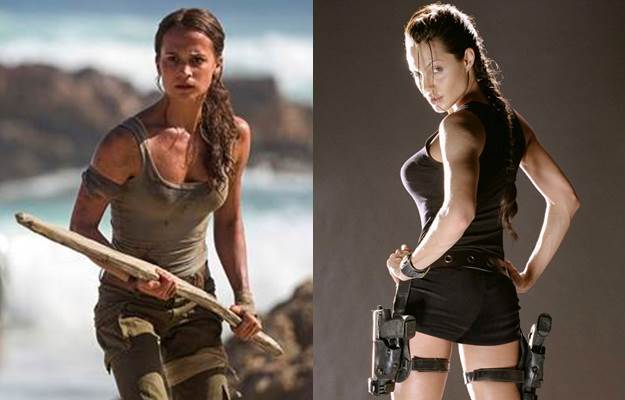 Alicia Vikander vs Angelina Jolie | Tomb Raider 