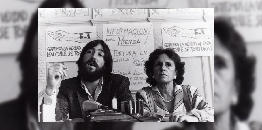 Archivo Fortín Mapocho | En la imagen, la abogada junto a su sobrino Juan Pablo.