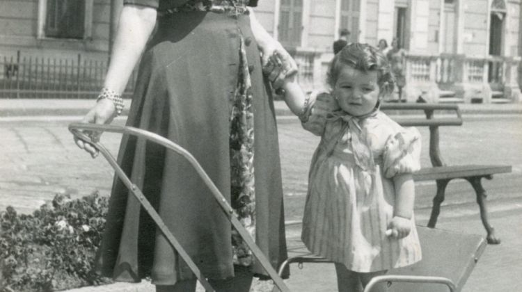 Liliana Ross en su infancia, en el documental “Viejos Amores” | Vimeo