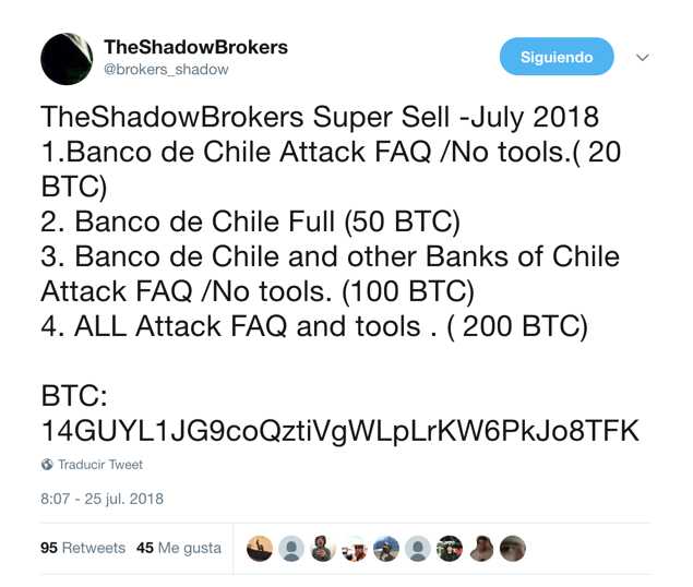 TheShadowBrokers | Twitter