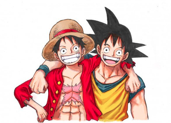 The Creator Of One Piece Pays Tribute To Dragon Ball Z In The New Cover Of Shonen Weekly Jump Tv And Show