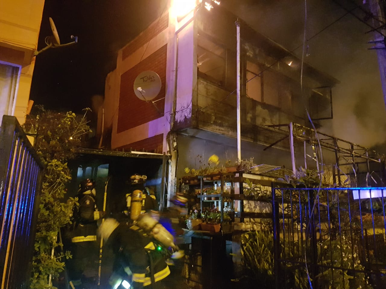 Incendio en cerro Delicias | RNE Valparaíso