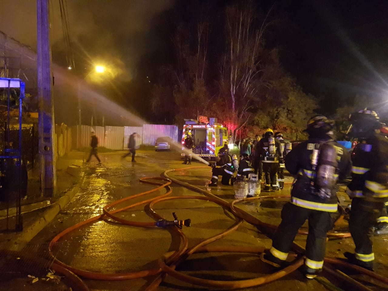 Incendio en cerro Delicias | RNE Valparaíso