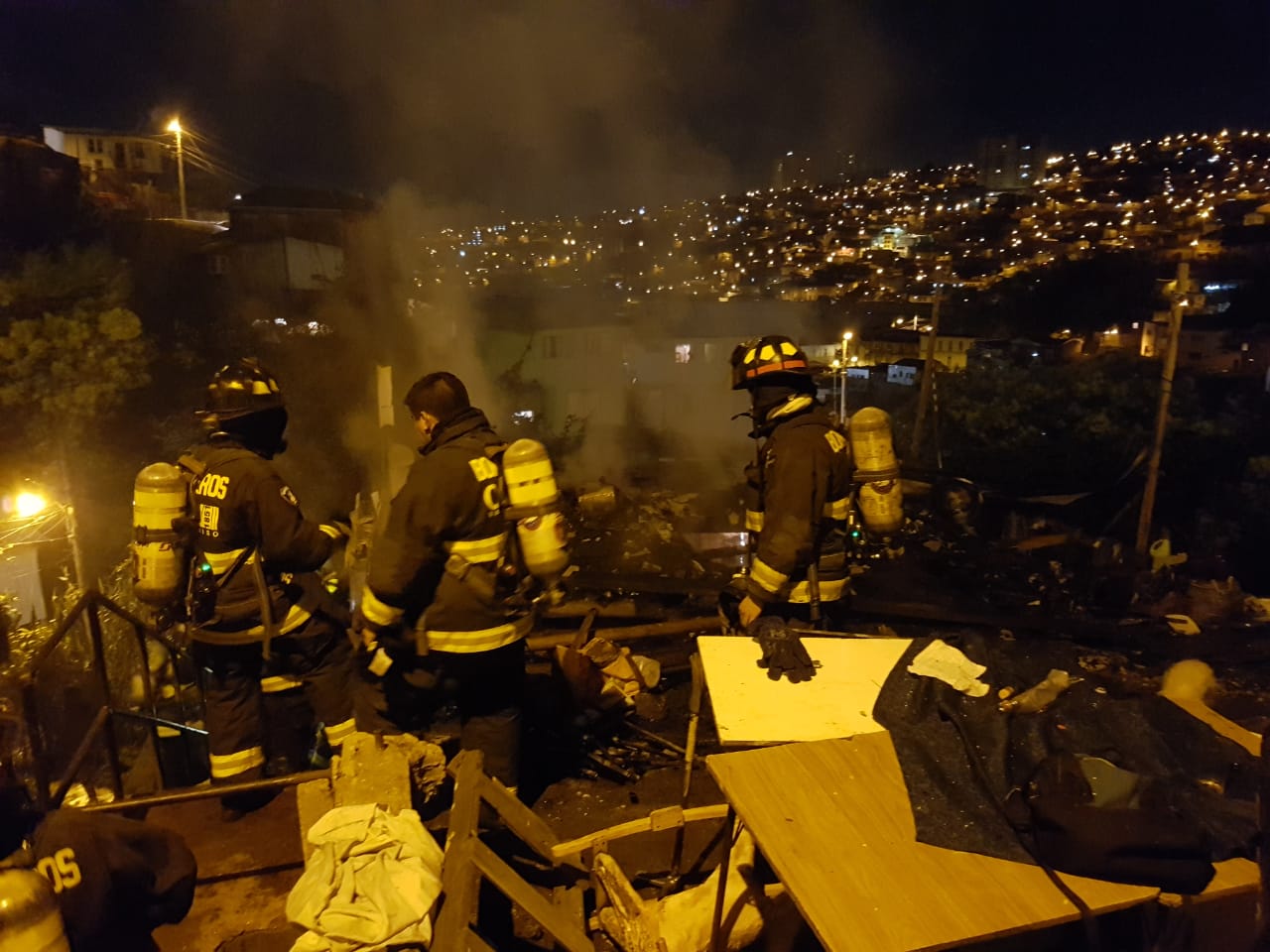 Incendio en cerro Merced | RNE Valparaíso