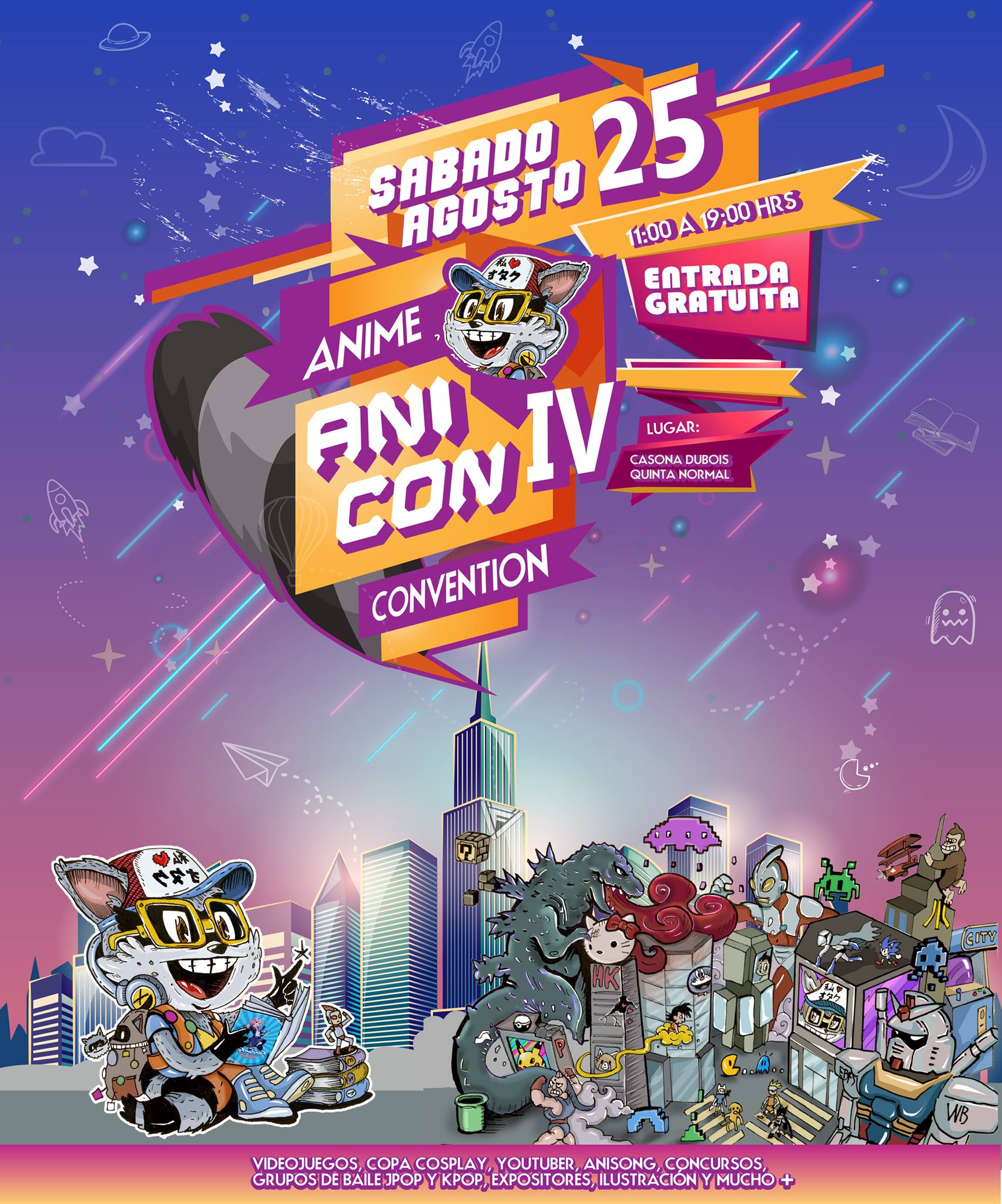 Animé Convention invita a los amantes de la cultura asiática a evento