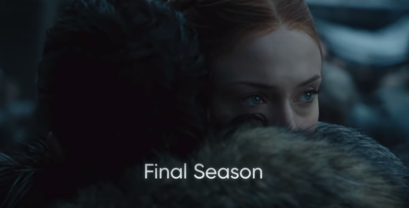 Sansa Stark en la octava temporada de "Game of Thrones"
