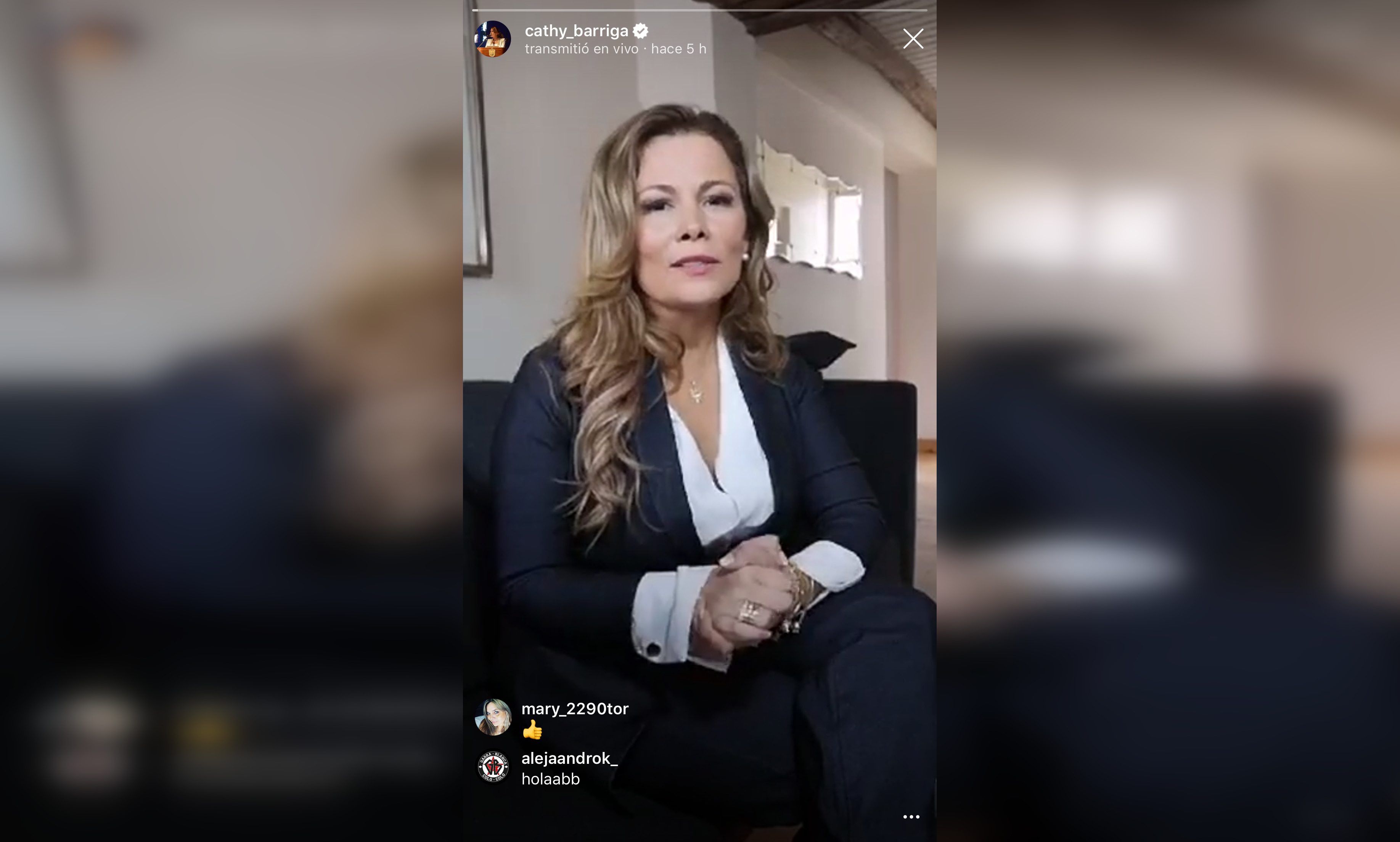 Cathy Barriga | Instagram