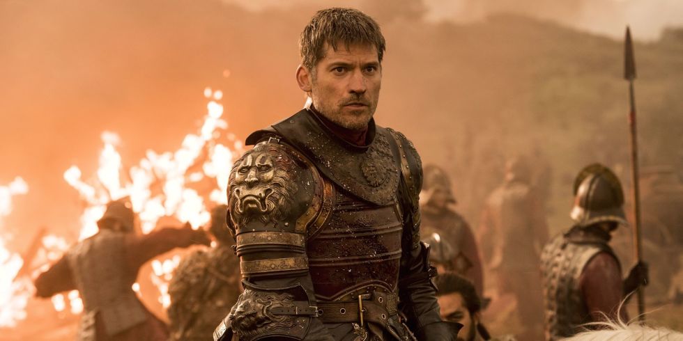Nikolaj Coster-Waldau como Jamie Lannister en "Game of Thrones" temporada 7