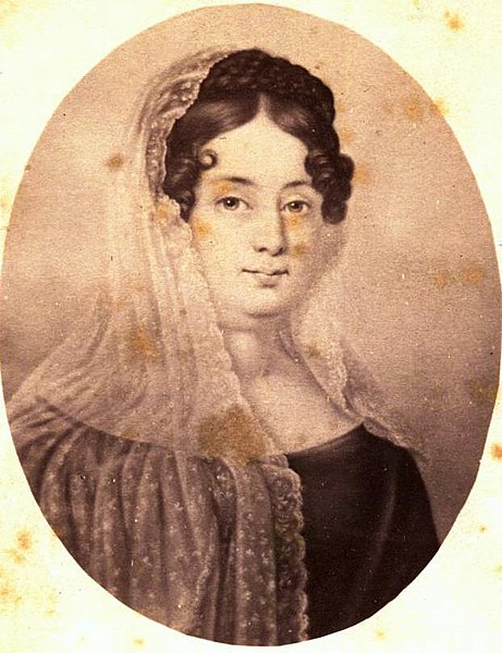 Retrato de Javiera Carrera (CC) Wikimedia Commons