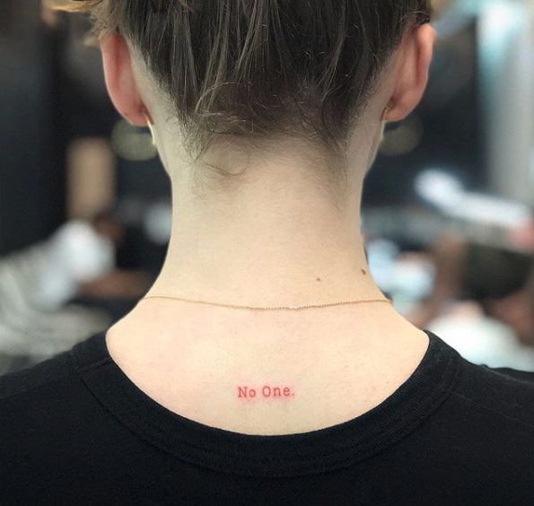 Tatuaje de Maisie Williams | Instagram