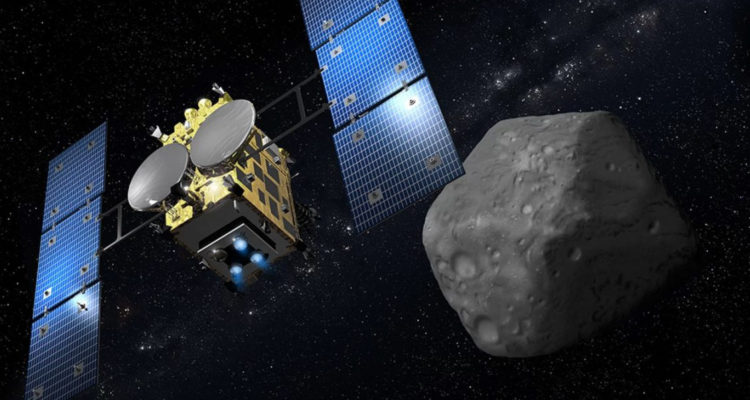 Representación de la sonda Hayabusa-2 | NASASpaceFlight.com